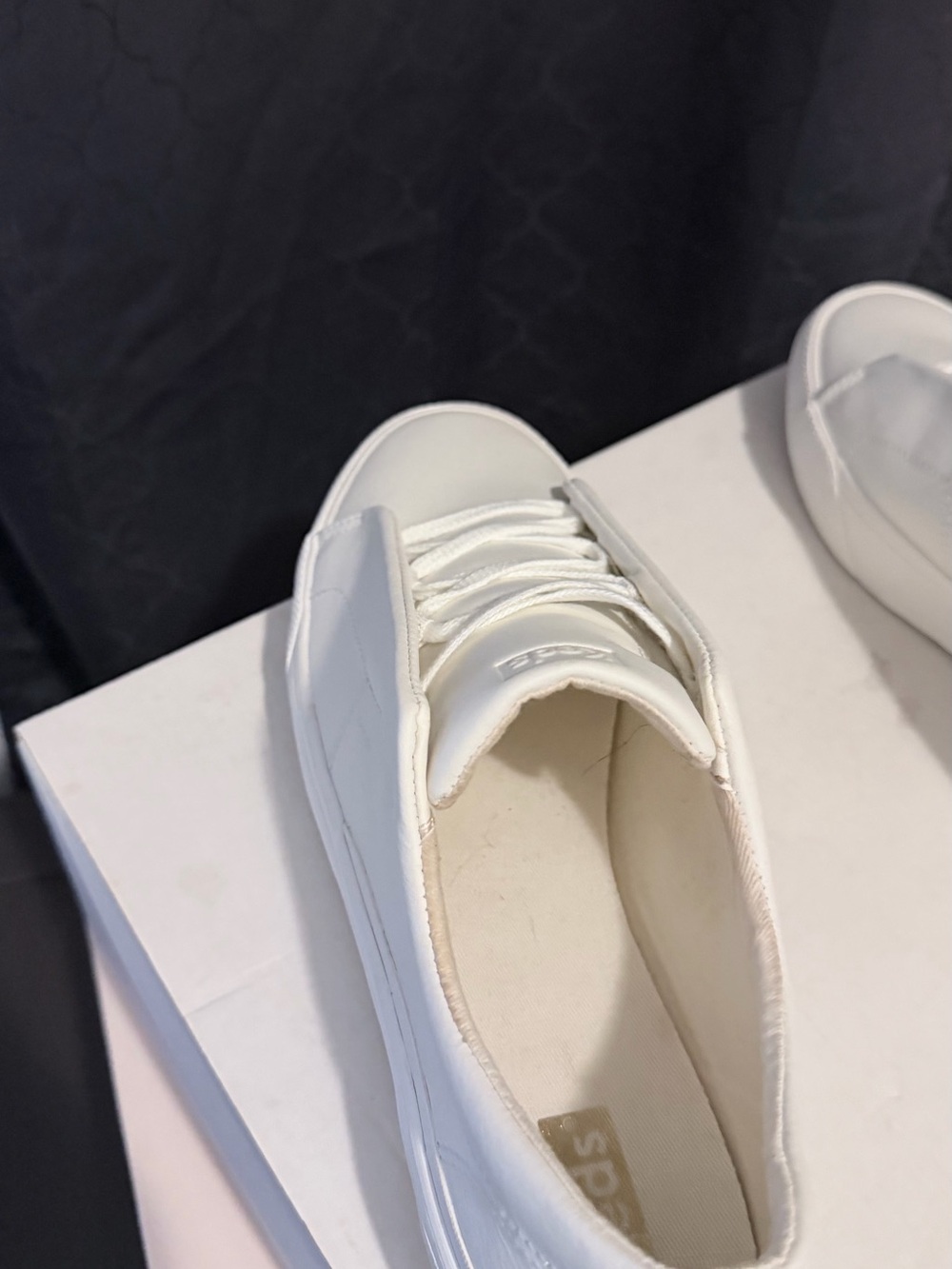Keds White Low-Top Lace-Up Sneakers